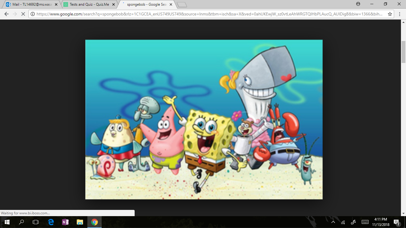 How well do you now spongebob??????????????