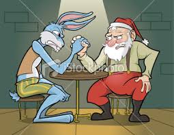 Santa or Easter Bunny