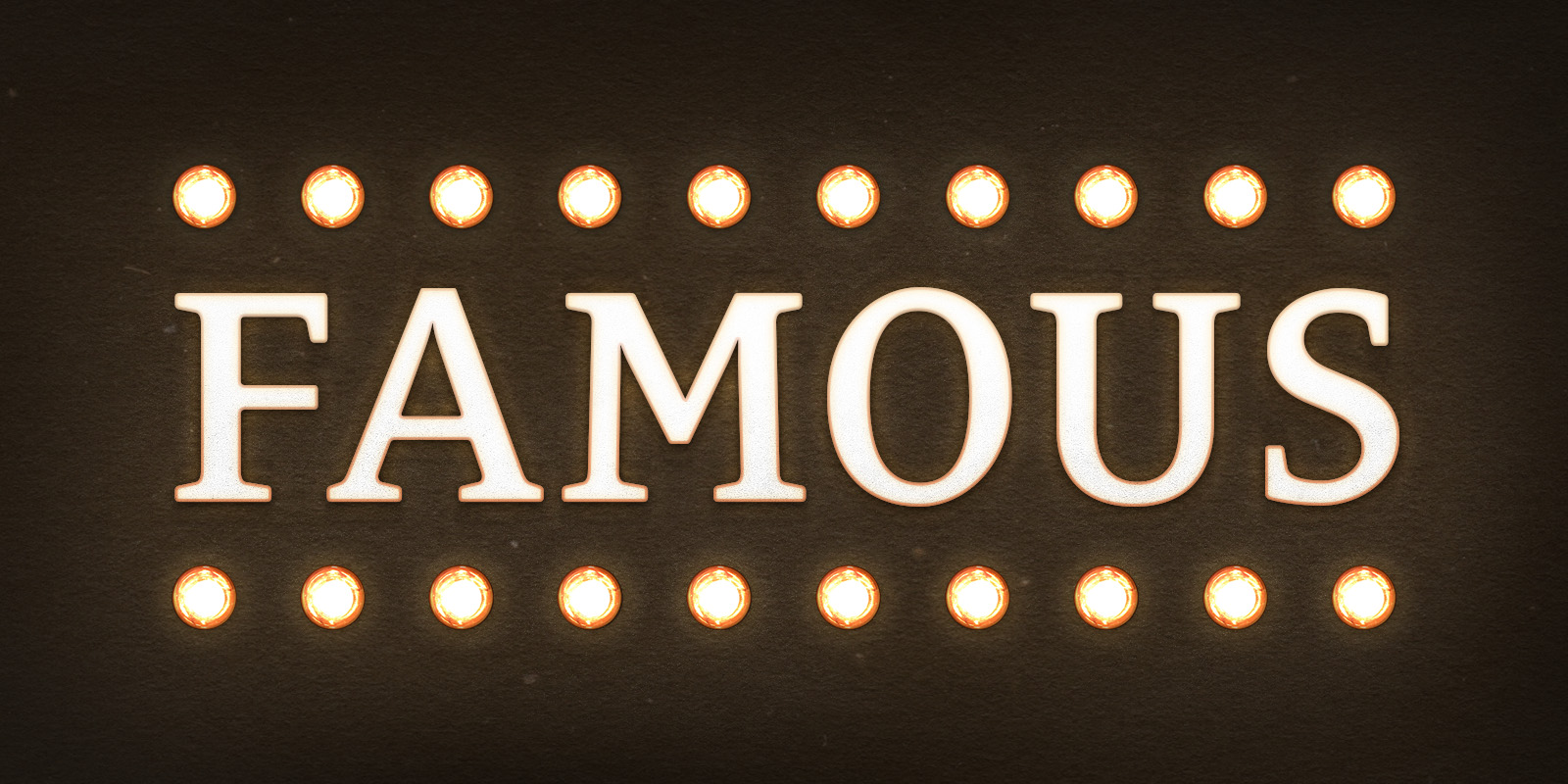 Are you going to become famous in the future?