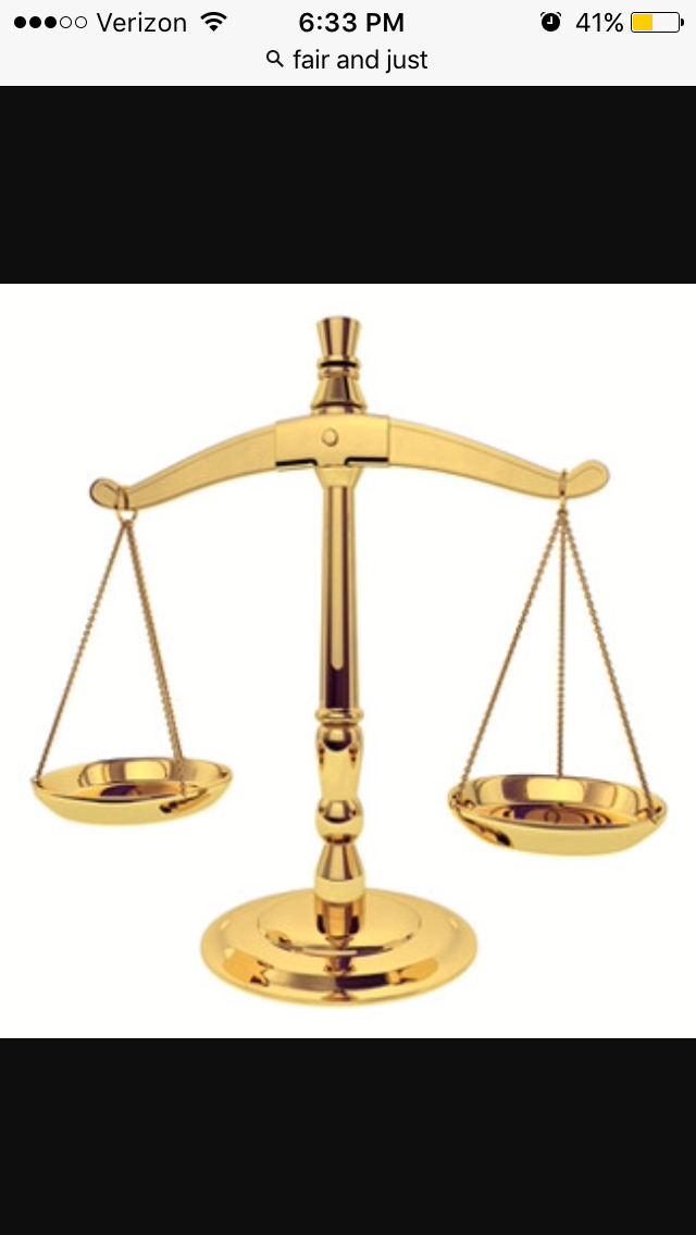 Are you fair and just person?