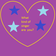 Witch singer will you be when you grow up?