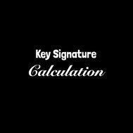 Key Signature Calculation